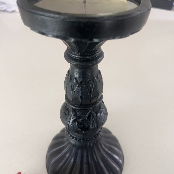 Macy’s black set of two candle holders - Picture 5 of 5